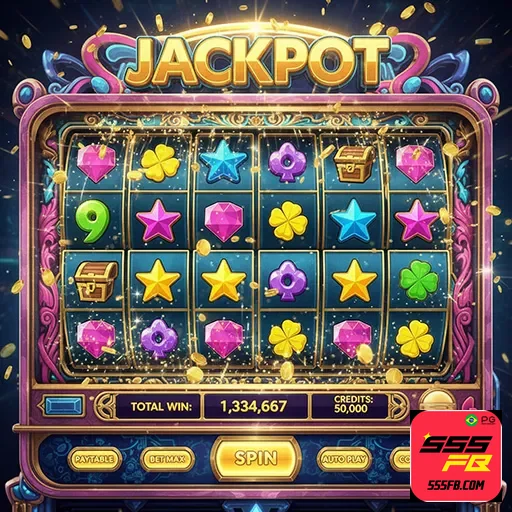 Tela de slot games otimizados para mobile na 555fb