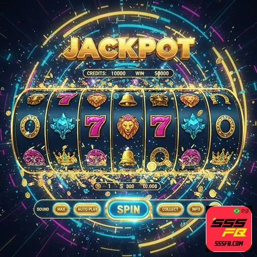 Ilustração de slots online para promoções exclusivas