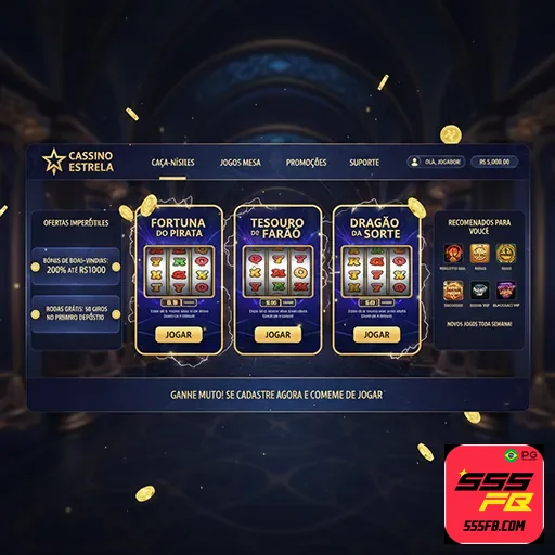 Imagem de caça-níqueis e cartas no cassino online com promoções